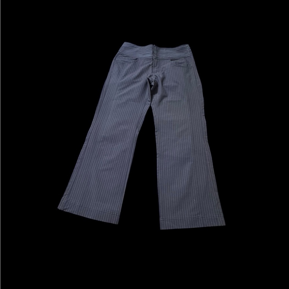 Athleta Gray Pinstripe Pants